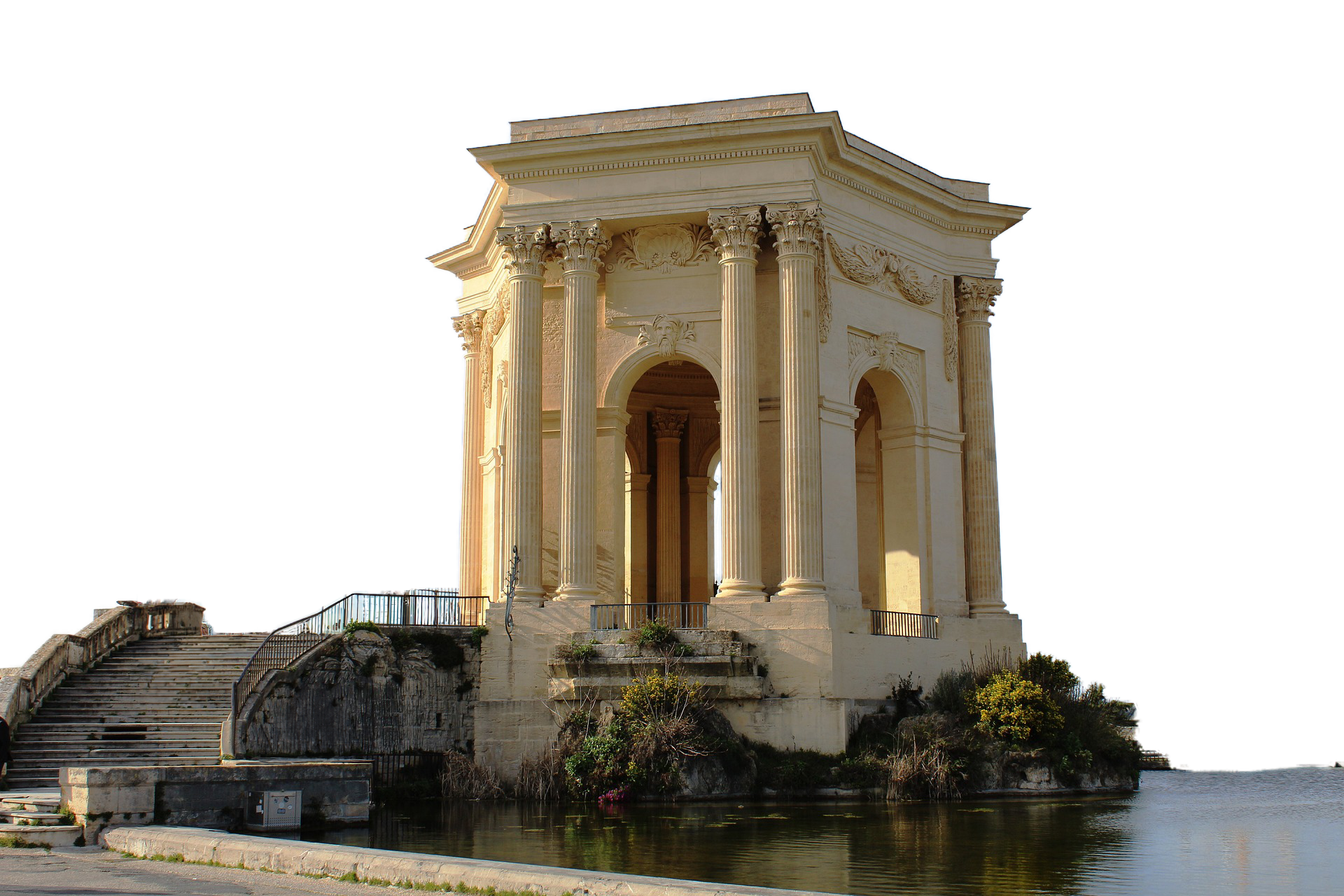 Château d'eau du parc du Peyrou à Montpellier
